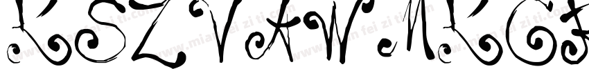 KSZVAWMKCR0 14 00字体转换